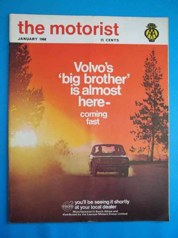 The Motorist - January 1968 (Official Journal Of The Automobile Association Of South Africa)