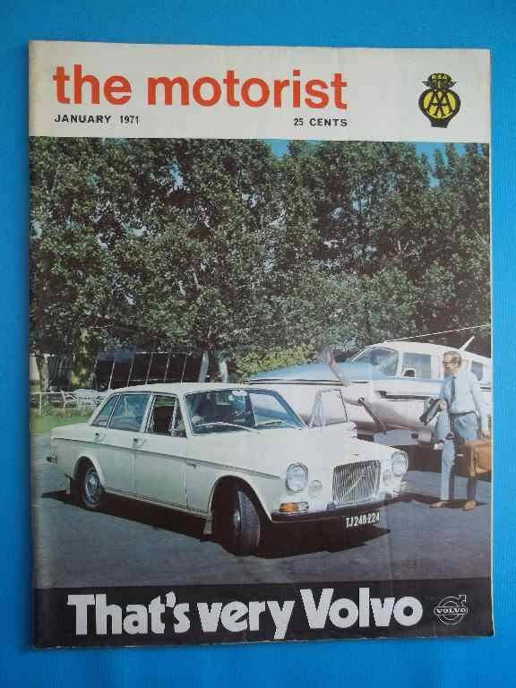 The Motorist - January 1971 (Official Journal Of The Automobile Association Of South Africa)