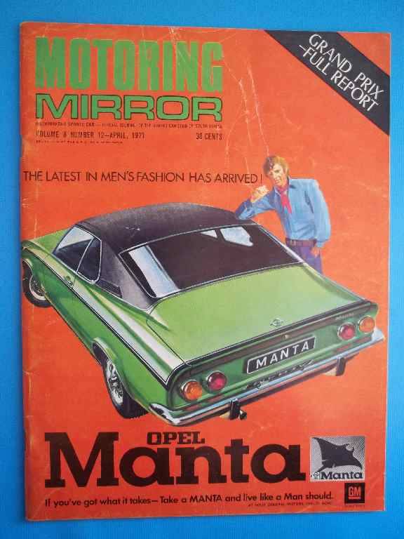 Motoring Mirror - Vol 8 No 12 - April 1971