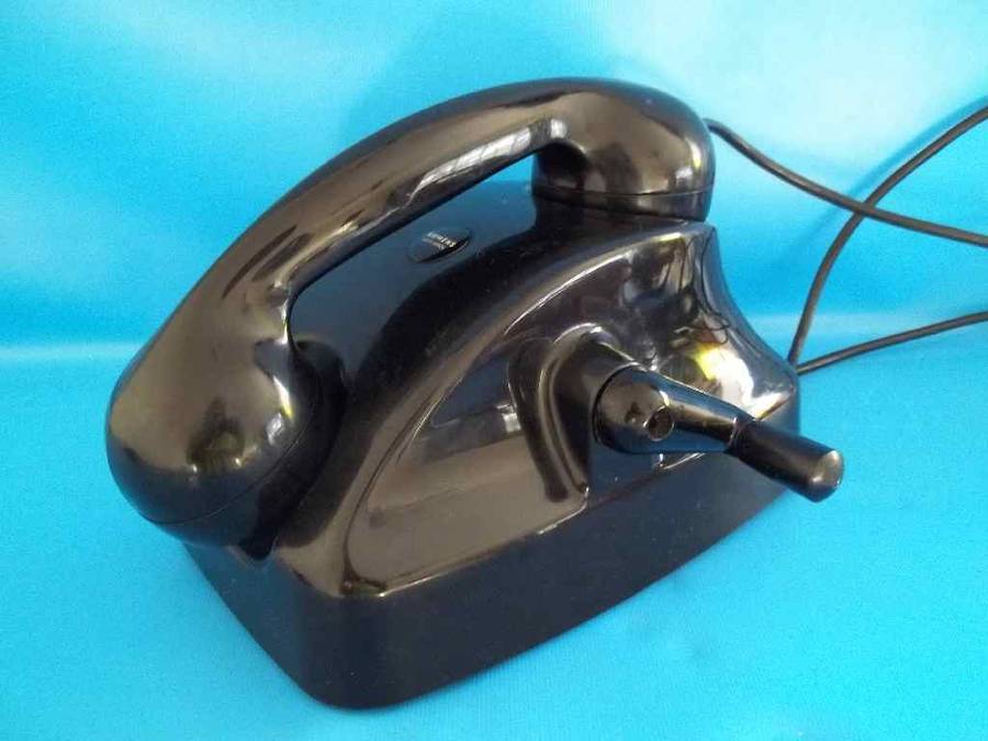 Vintage Black Siemens, South Africa, Switchboard Telephone - 15cm/16cm/21cm