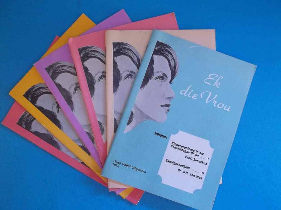 6 X Ek Die Vrou Magazines 1978-1979