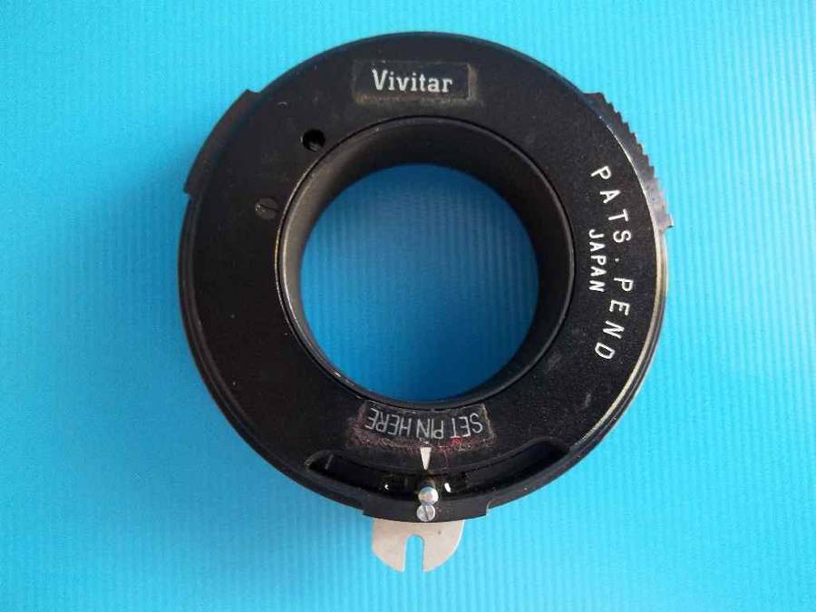 Vivitar To Nikon (?) Lens Adaptor