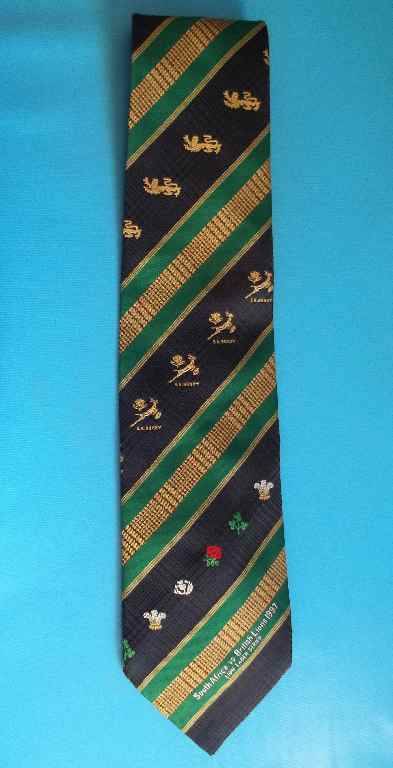 South Africa vs British Lions 1997 Tie (Lion Lager Series)
