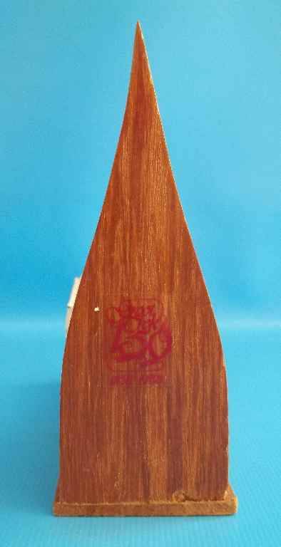 Groot Trek 1838-1988 Wooden Monument Memorabilia - 11,5cm/13cm/4,5cm