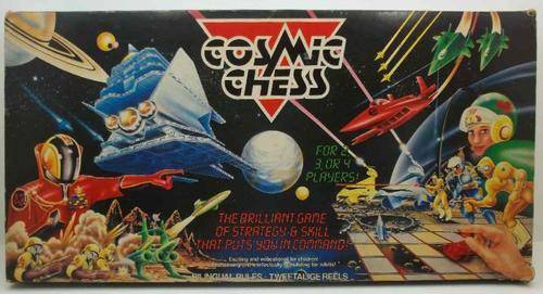 Vintage Cosmic Chess Board Game ~ Complete With Instructions