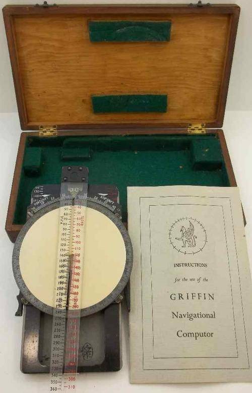 WG Pye & Co Ltd WWII 1940's Flight Course & Speed Calculator MKIIA Serial no.19078/40
