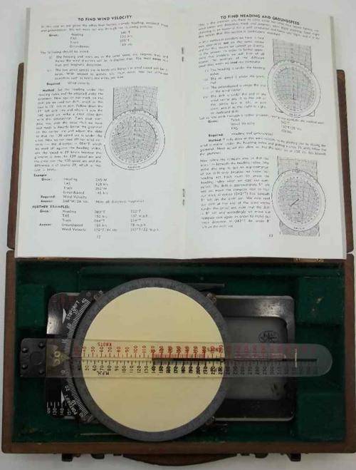 WG Pye & Co Ltd WWII 1940's Flight Course & Speed Calculator MKIIA Serial no.19078/40