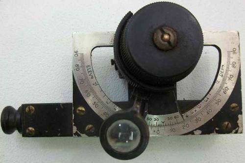W Ottway & Co Ltd Compass Or Compass Type Instrument, Damaged, Not Sure If Complete? + Leather Case