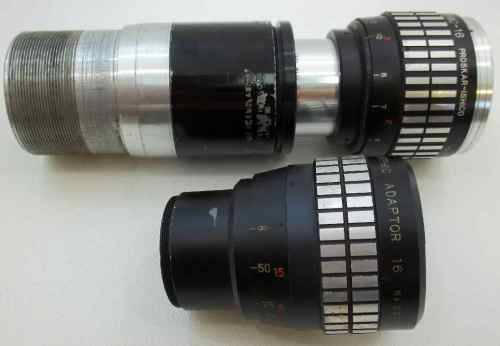 Proskar Anamorphic 16 Proskar-Ishico, Horizontal Magnification 2X Lens + Sun Anamorphic Adaptor 16