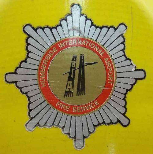 Humberside International Airport Fire Service Helmet