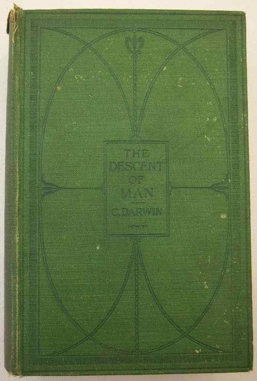 The Descent Of Man - Charles Darwin - John Murray, 1901
