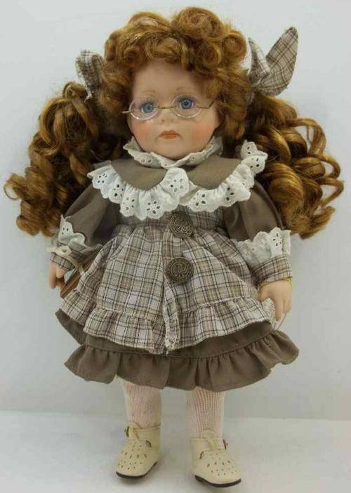 Leonardo Collector's Porcelain Doll, Joy - Height 31cm