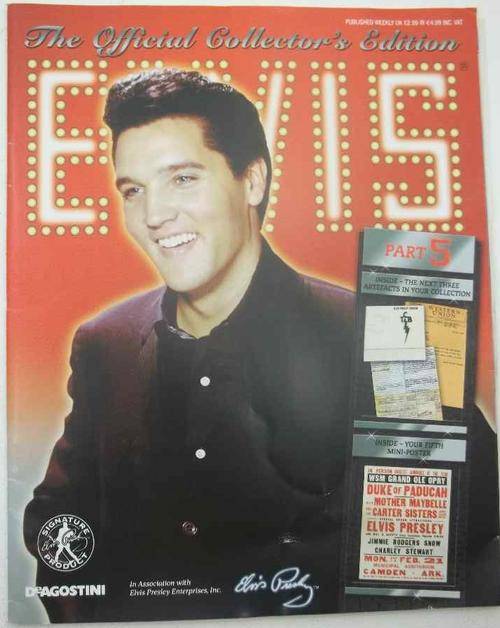 Elvis: The Official Collector's Edition; Part 5 - DeAgostini, 2007 + Insets