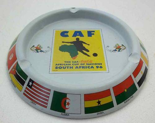 The CAF/Coca Cola African Cup Of Nations South Africa '96 Metal Ashtray - 15cm/2cm