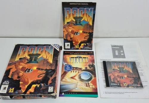 Vintage Doom II Windows 95 CD ROM Game As Pictured
