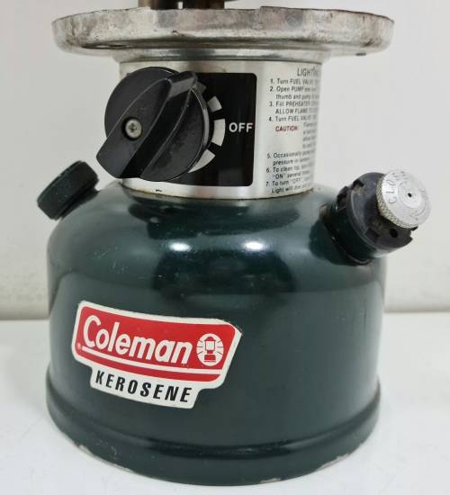 Coleman Kerosene Lamp, Model 214A700, No Glass!