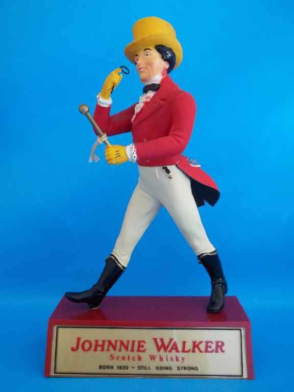 Johnnie Walker Collectable Figurine (Plastic) - Perfect condition - Height 21cm
