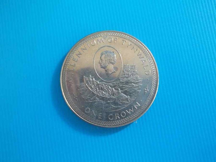 Millenium Of Tynwald One Crown - Isle Of Man, 1979