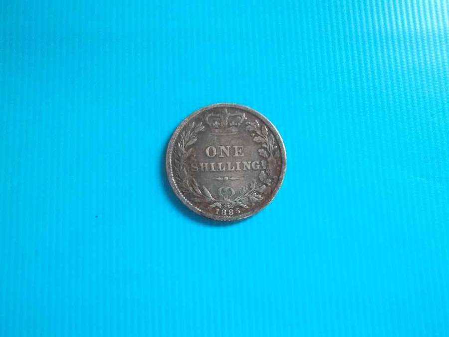 Victoria Dei Gratia Brittanniar One Shilling 1885
