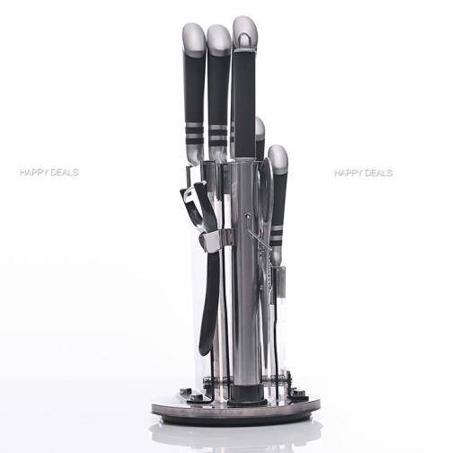 New 9 Piece Stainless Steel Knife Set Perfect Gift Set