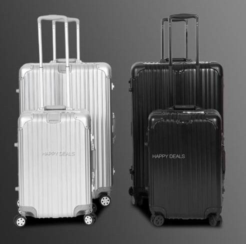2 Piece Aluminium Luggage 20'' & 29'' Set(BLACK ONLY)