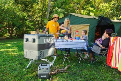 7.5L Capacity Portable Car Refrigerator Cooler Warmer  -  LAKE BLUE