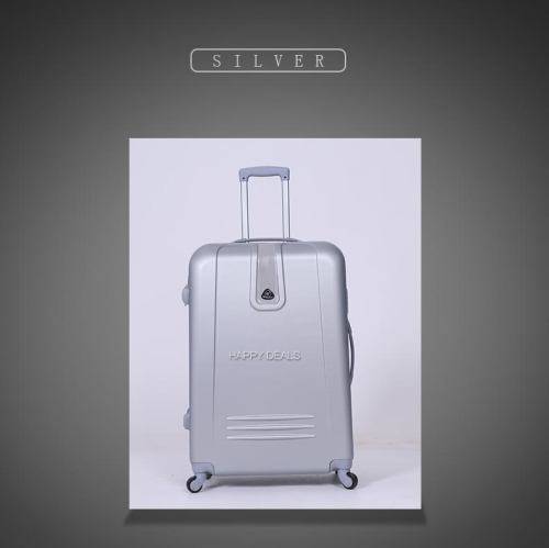 Set of 4 Suitcases Travel Trolley Luggage,ABS with Universal Wheels (Silver,Gold)
