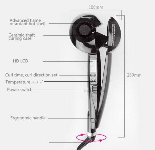 Babybliss Pro Stylist Tools Perfect  Curl Effect Upto 230c