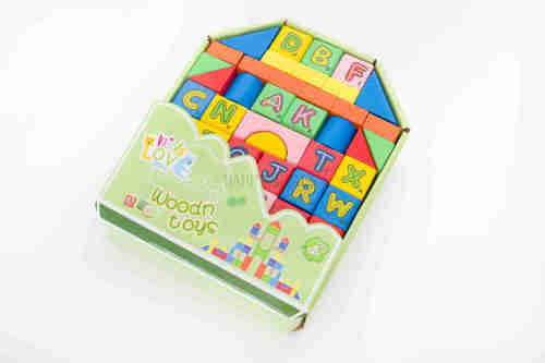 Kids Love Play Team Wood Toys Educational Wood Blocks