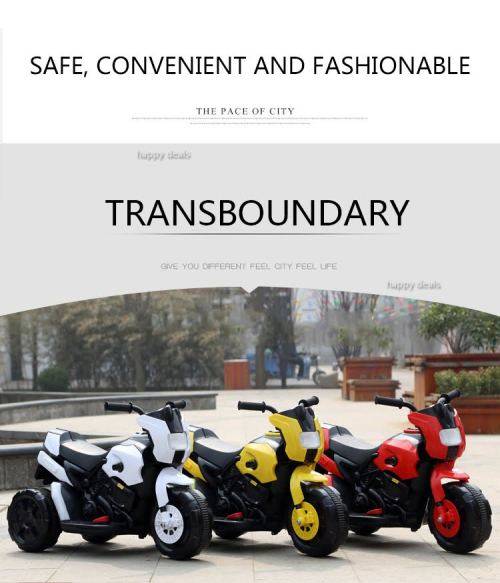 Mini Ride-On Motorcycle With Electric Motor