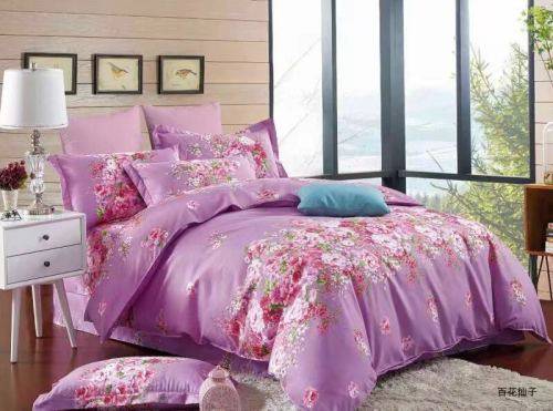 4 piece Colourful Double bed Duvet Set
