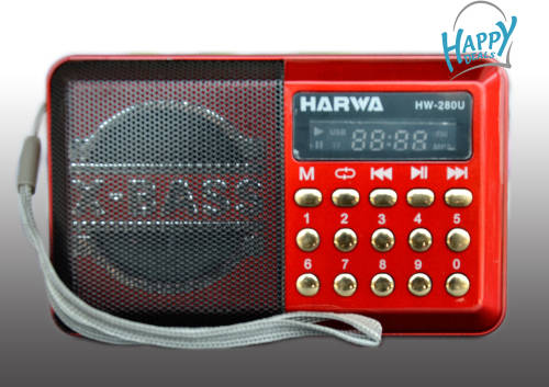 Harwa Portable FM Radio With USB/TF Slot