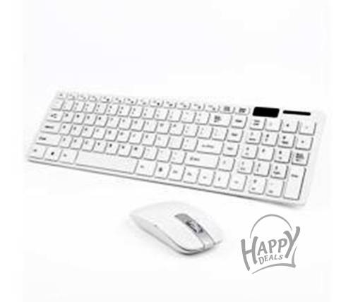 Wireless Mouse & Key Board Kit Available White Only