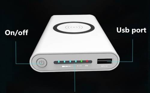 Air Wireless Qi-Compatible 10000mah