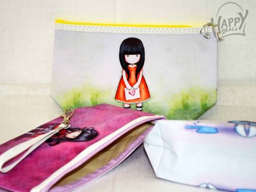 12pcs CUTE GIRL MINI MAKEUP PURSE