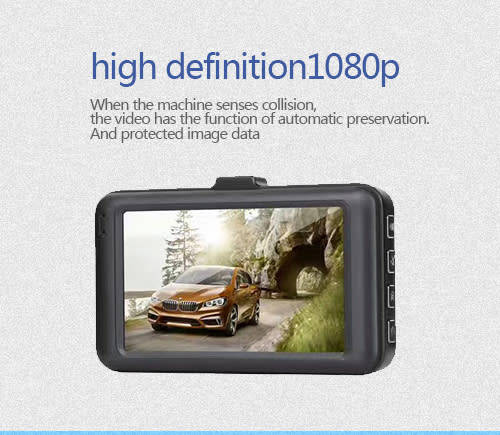 Car DVR with G-Sensor