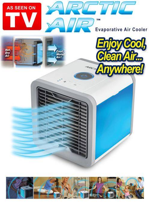 Ontel Arctic Personal Air Cooler (White)