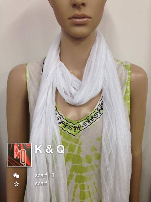 K & Q scarf -scarf