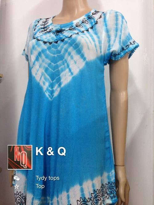 K & Q dress-tydy top