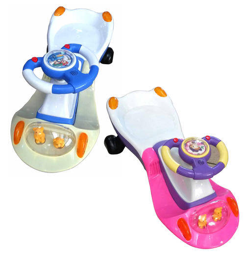 Kiddies Fun Wiggle Ride-Ons | Pink & Blue