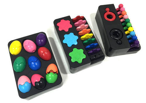 Beautiful and Bright Peach Scented PRIMOMO Crayons (Set of 12 Colours)