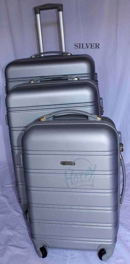 BLUE STAR 3 PIECE LUGGAGE SET