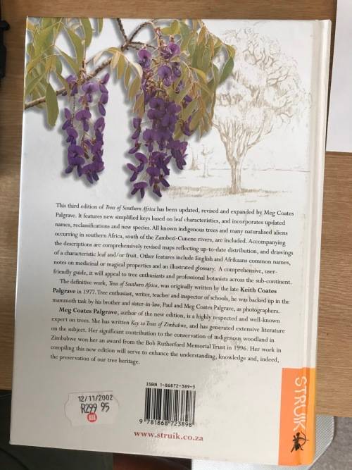 Trees of Southern Africa New Edition (3rd edition 2002) by Keith Coates Palgrave