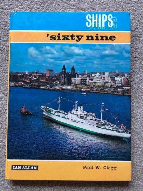 4 Ian Allan books: Ships Sixty Eight, Sixty Nine, Seventy and Seventy One