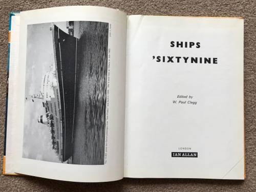 4 Ian Allan books: Ships Sixty Eight, Sixty Nine, Seventy and Seventy One