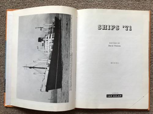 4 Ian Allan books: Ships Sixty Eight, Sixty Nine, Seventy and Seventy One