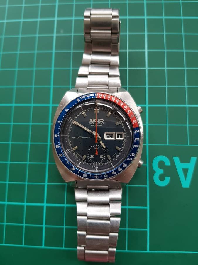 Seiko Pogue 6139 - 6002 Automatic Chronograph (RARE 1969 Model)