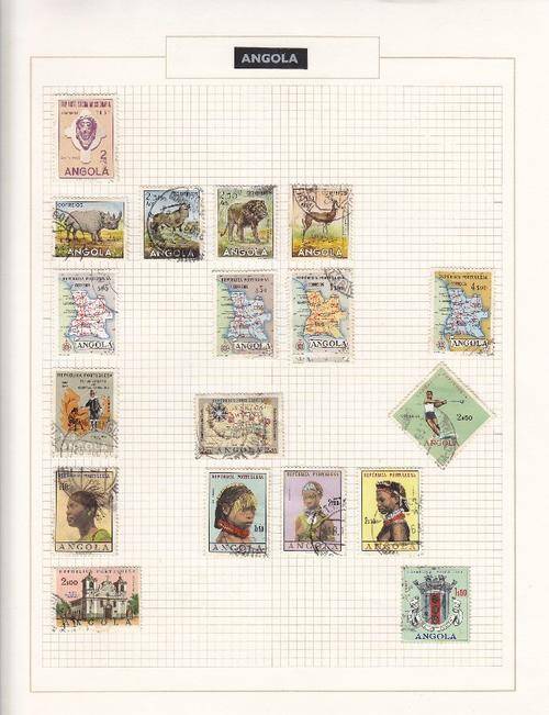 Angola - On two pages - check this out!