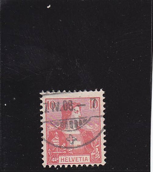 Switzerland - 1907 -  Fine used