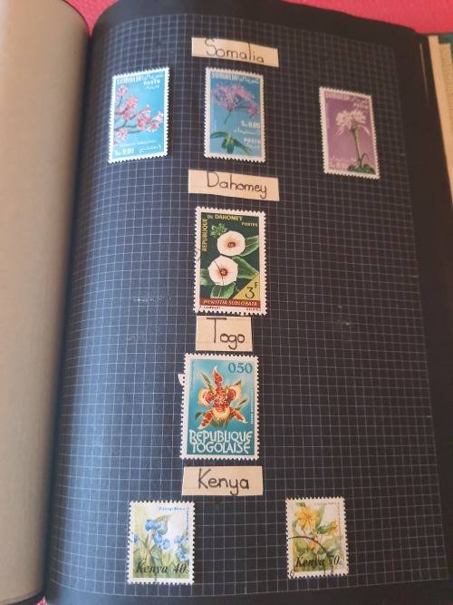 Junior Jet stamp album - Not all stamps were included in the photos